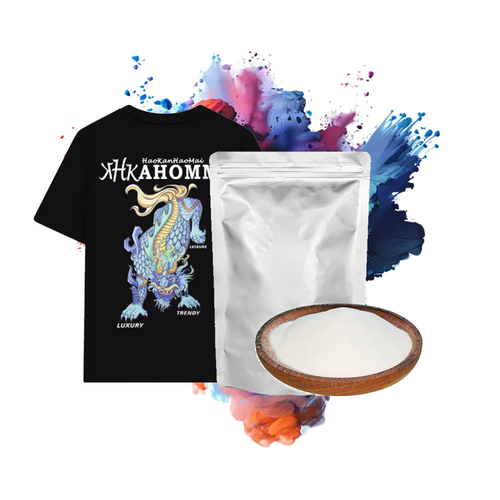 Eco-Friendly DTF Adhesive Powder  Non-Toxic  Washable 60°C  Fast 8s Press