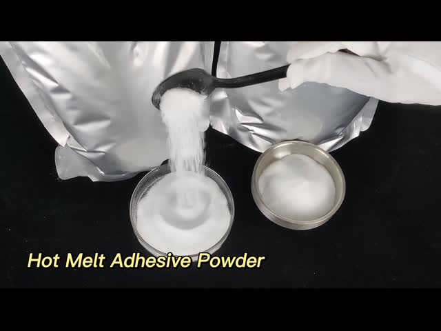 TPU Hot Melt Adhesive Powder videos from China
