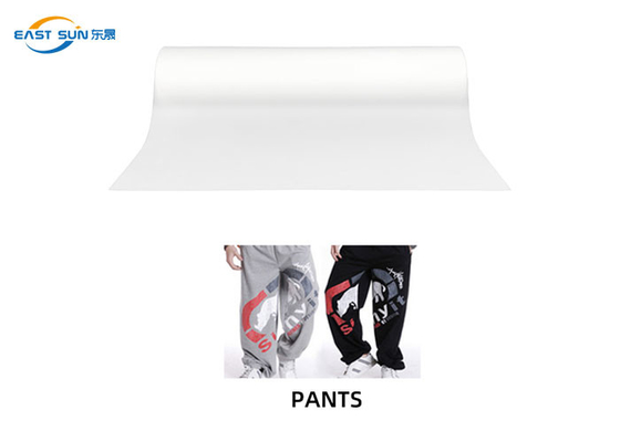 Cold Peel Heat Printing DTF Transfer PET Film 60Cm Width For Clothing
