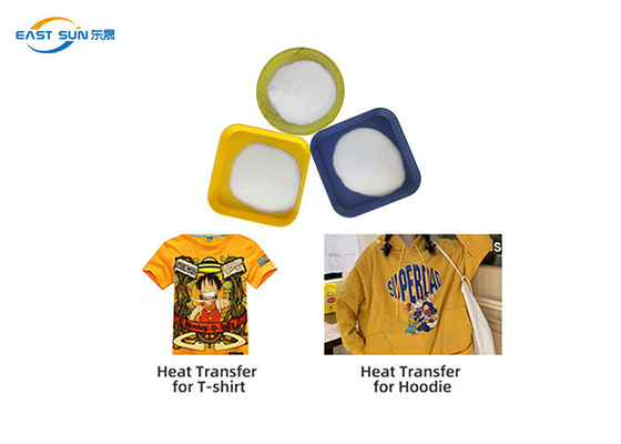 Good price 80 Micron DTF Hot Melt Transfer Powder Soft Tpu Powder Polyurethane online