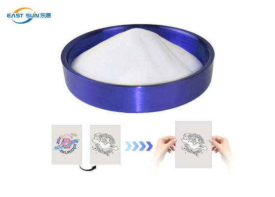 Good price 80-200 Micron 1kg White DTF Fine PU Glue Powder 20kg Hot Press Powder online