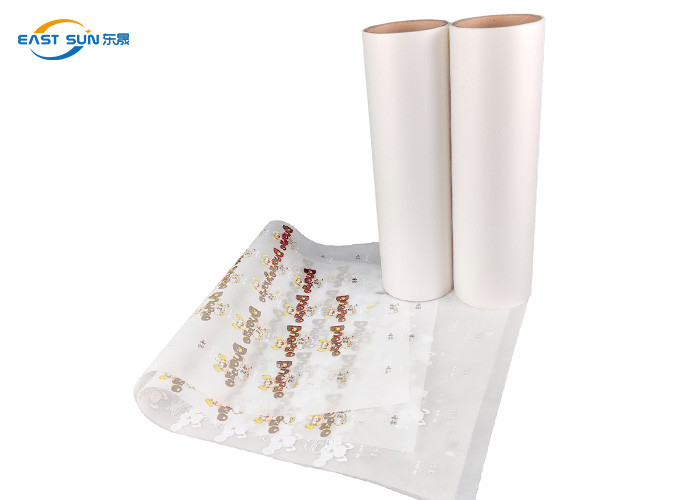 Hot Peel DTF PET Film Customizable Size Heat Transfer Printing For Clothing