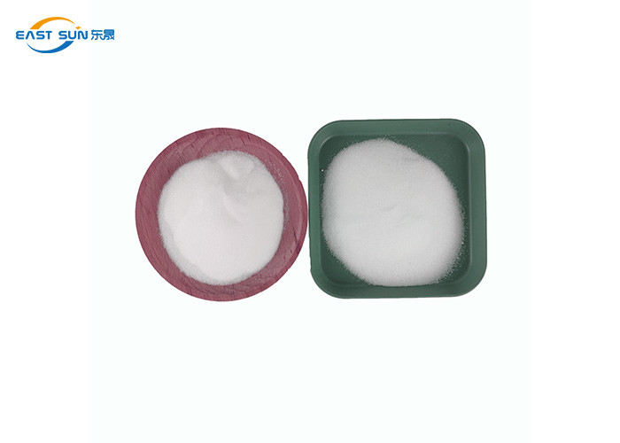 White PES Polyester Heat Transfer Powder Excellent Adhesion To Textile Fabric
