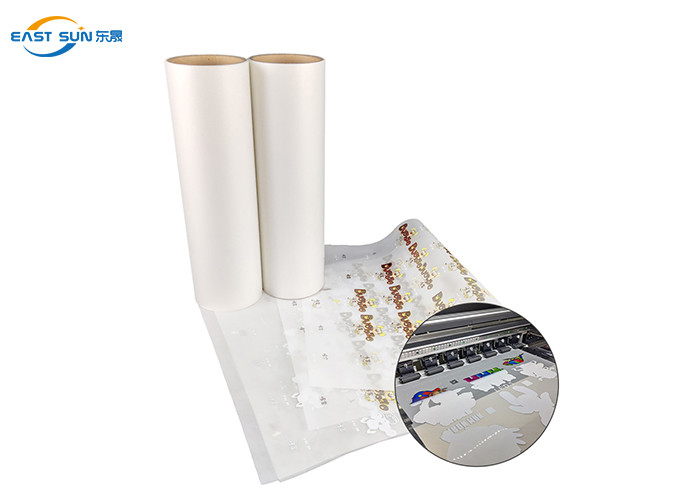 Hot Peel Dtf Printing Film 60cm Width Double Side Matte Roll