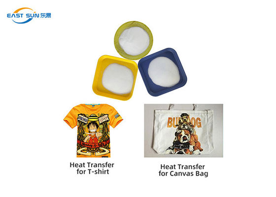 Polyurethane Hot Melt Adhesive Dtf White Powder Heat Transfer Powder For T-Shirt Printing
