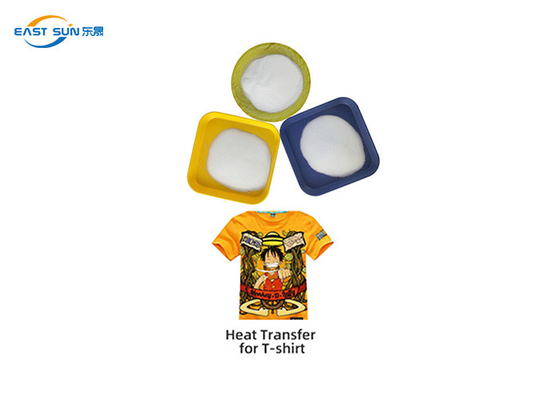 Tpu Hot Melt DTF Adhesive Powder Heat Transfer 1kg Soft White