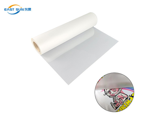 Dtf Heat Transfer PET Film Easy Peel Roll Pieces Hot Peel  Single Matte