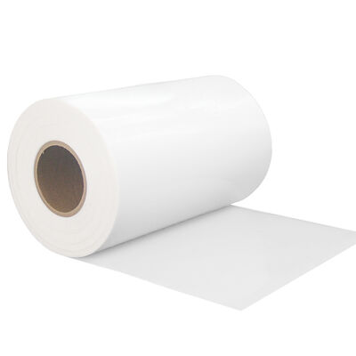 Milky White and Translucent Hot Melt Adhesive Film Hot Sale PES Double Sided Adhesive Film for Textile Fabric