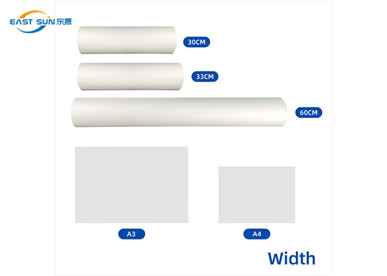 Good price Thickness 0.075 Micron PET Film DTF For Clothing Printing online